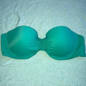 Victoria’s Secret Flirt Bandeau 34C - Aqua Blue